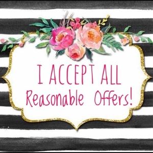 Make me an offer! Bundle 2 or more items to save even more!